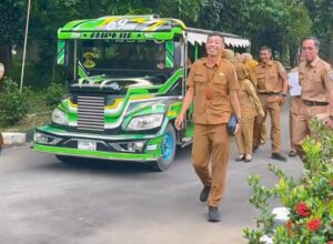 Prosesi Unik Pelepasan Pejabat Struktural BPKAD Kabupaten Tegal